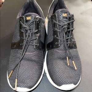 Michael Kors Black & Snakeskin Trainers
